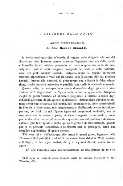 Giornale della Società italiana d'igiene