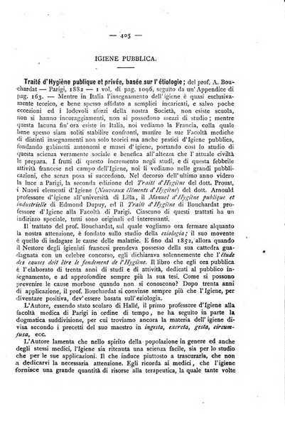 Giornale della Società italiana d'igiene