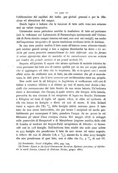 Giornale della Società italiana d'igiene