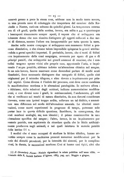 Giornale della Società italiana d'igiene