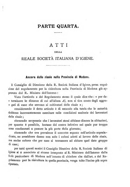 Giornale della Società italiana d'igiene