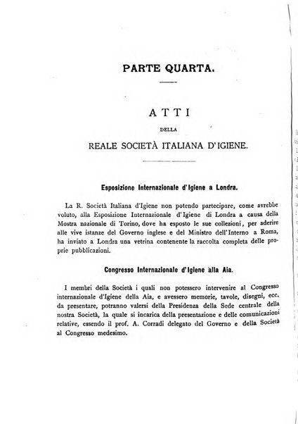 Giornale della Società italiana d'igiene