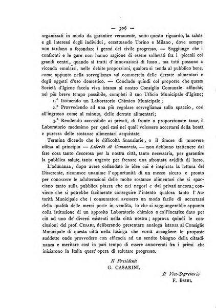 Giornale della Società italiana d'igiene