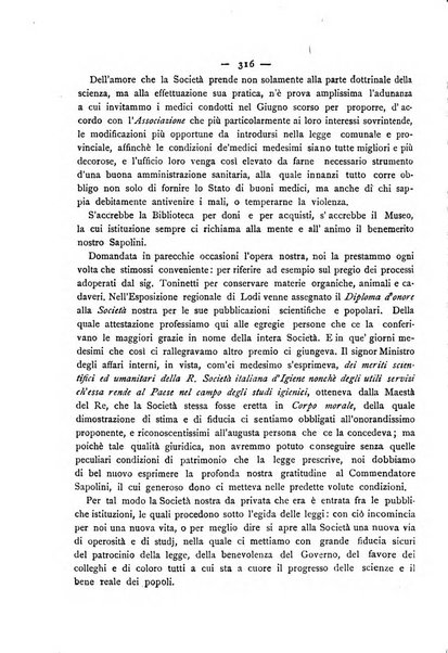 Giornale della Società italiana d'igiene