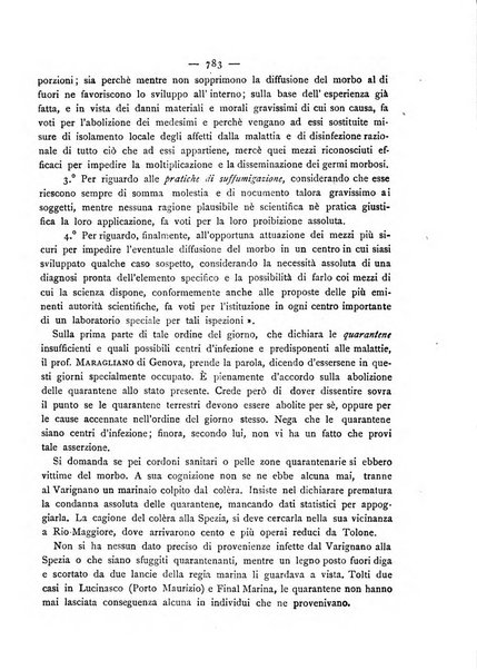 Giornale della Società italiana d'igiene