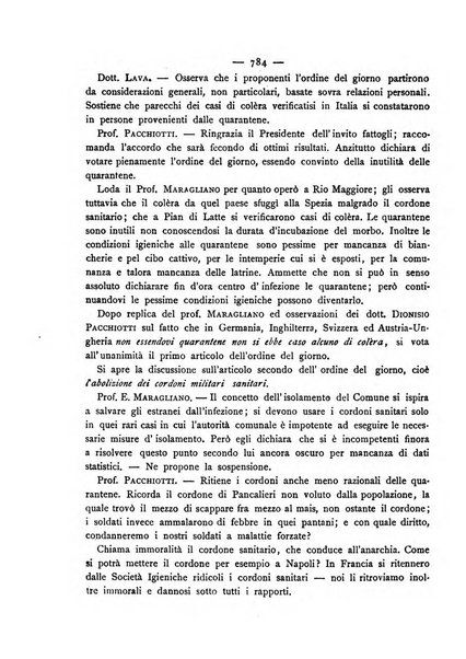 Giornale della Società italiana d'igiene