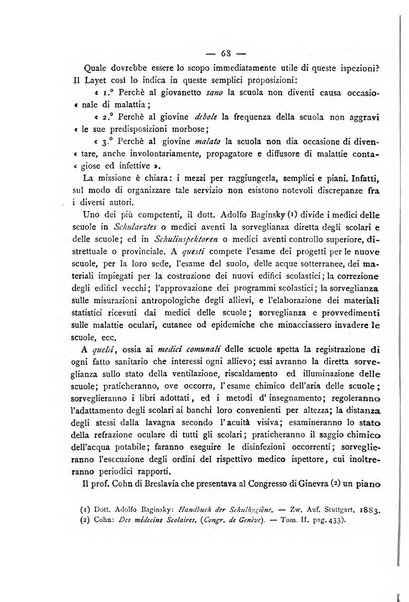 Giornale della Società italiana d'igiene