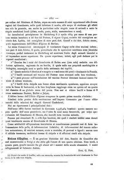 Giornale della Società italiana d'igiene