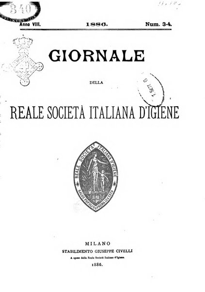 Giornale della Società italiana d'igiene