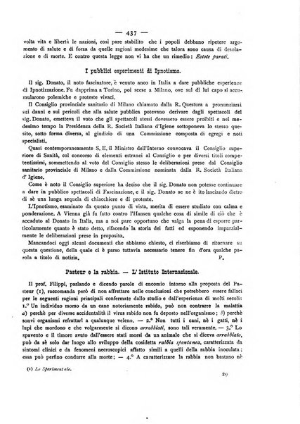 Giornale della Società italiana d'igiene