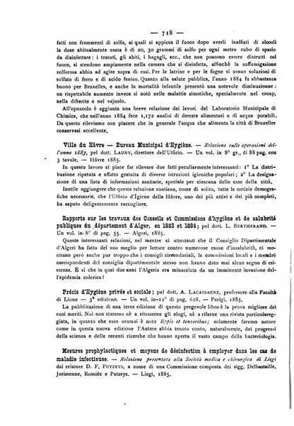 Giornale della Società italiana d'igiene