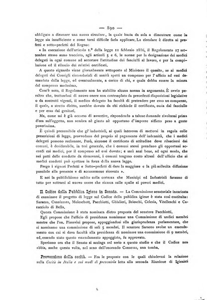 Giornale della Società italiana d'igiene