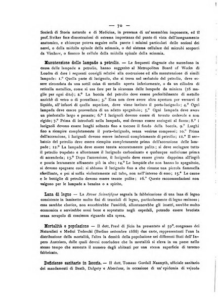 Giornale della Società italiana d'igiene