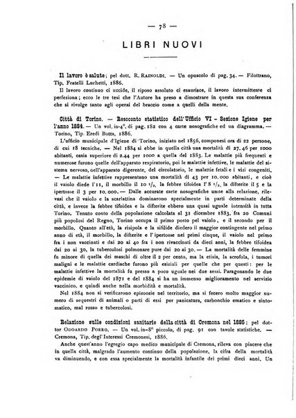 Giornale della Società italiana d'igiene