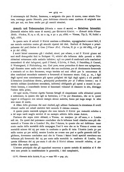 Giornale della Società italiana d'igiene