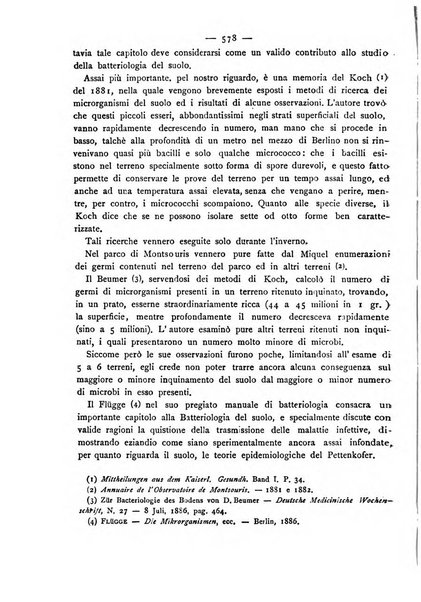 Giornale della Società italiana d'igiene