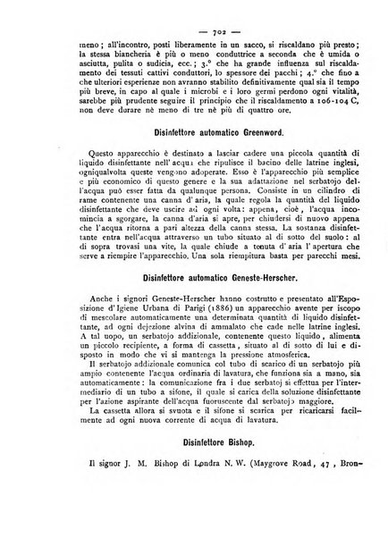 Giornale della Società italiana d'igiene