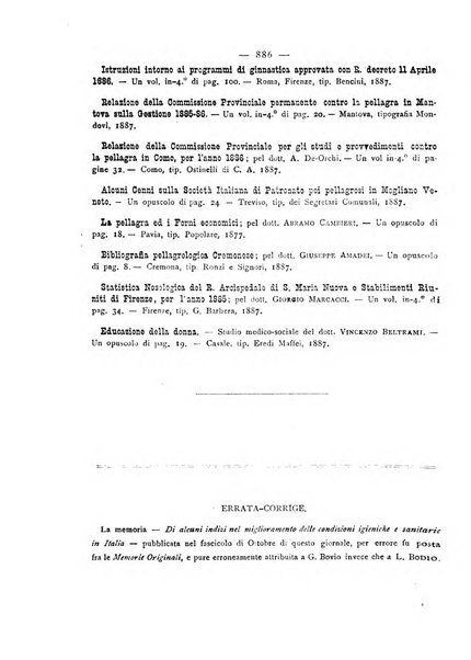 Giornale della Società italiana d'igiene