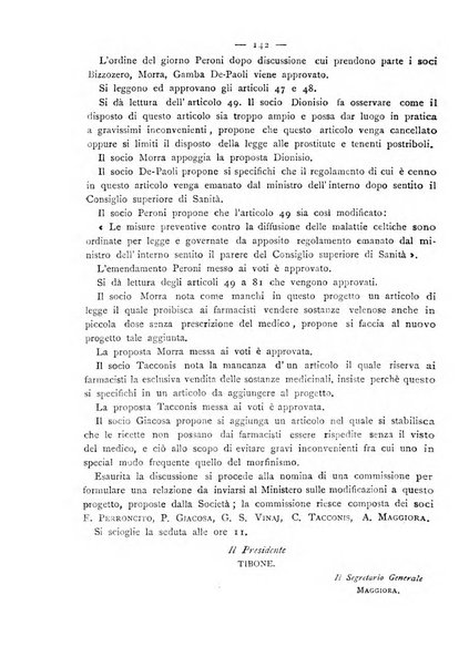 Giornale della Società italiana d'igiene