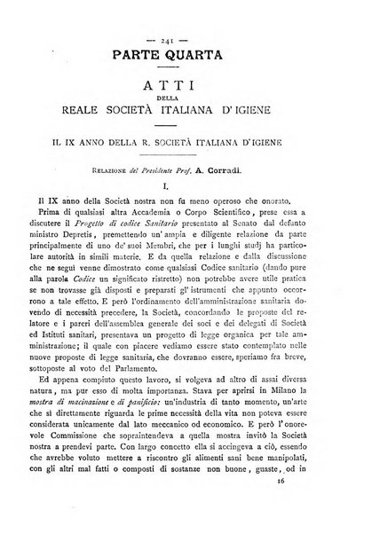 Giornale della Società italiana d'igiene