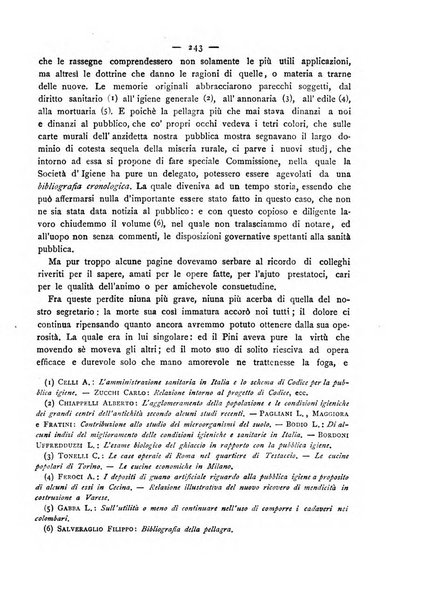 Giornale della Società italiana d'igiene