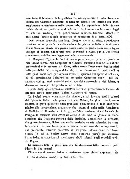 Giornale della Società italiana d'igiene