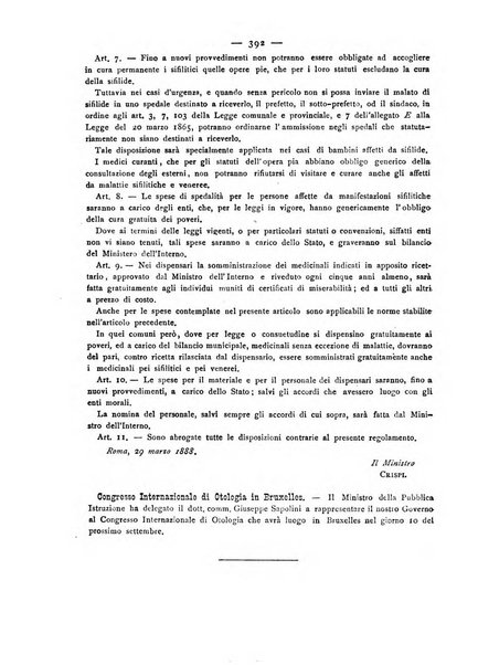 Giornale della Società italiana d'igiene