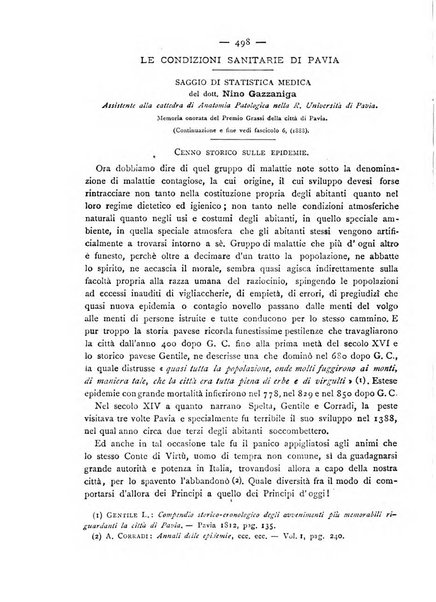 Giornale della Società italiana d'igiene