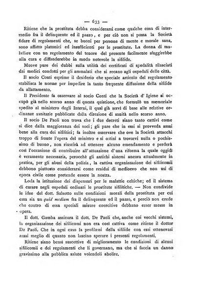 Giornale della Società italiana d'igiene