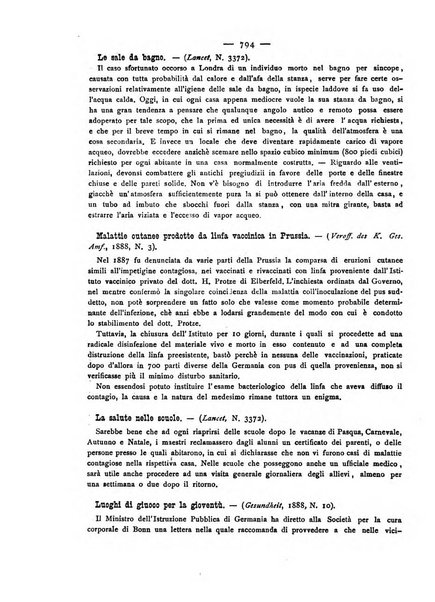 Giornale della Società italiana d'igiene