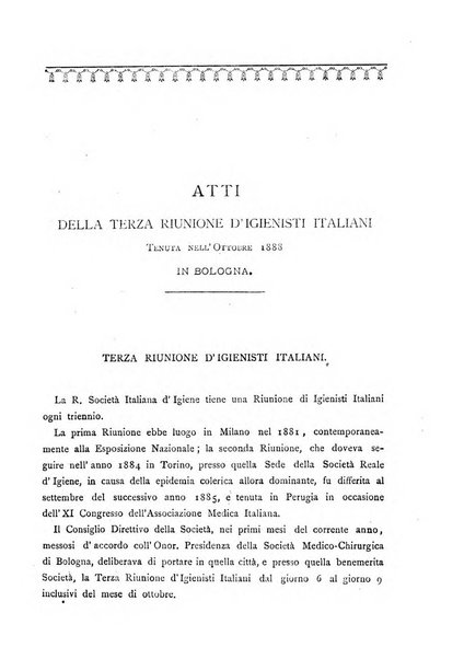 Giornale della Società italiana d'igiene