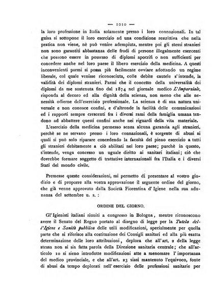 Giornale della Società italiana d'igiene