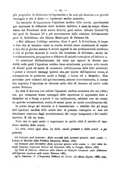 Giornale della Società italiana d'igiene