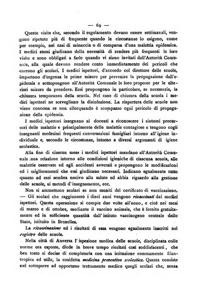 Giornale della Società italiana d'igiene