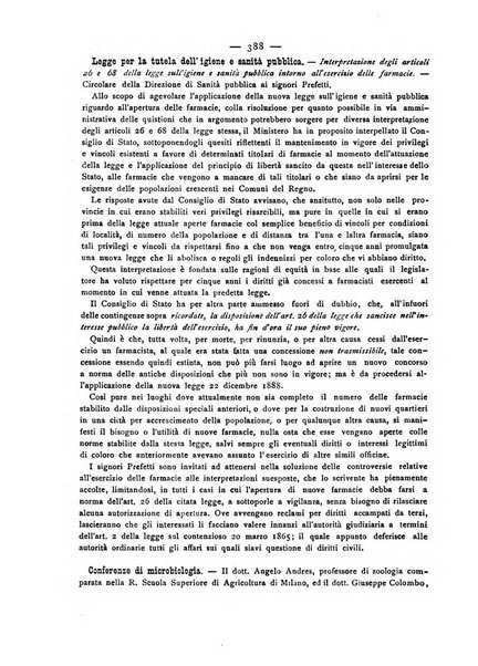 Giornale della Società italiana d'igiene