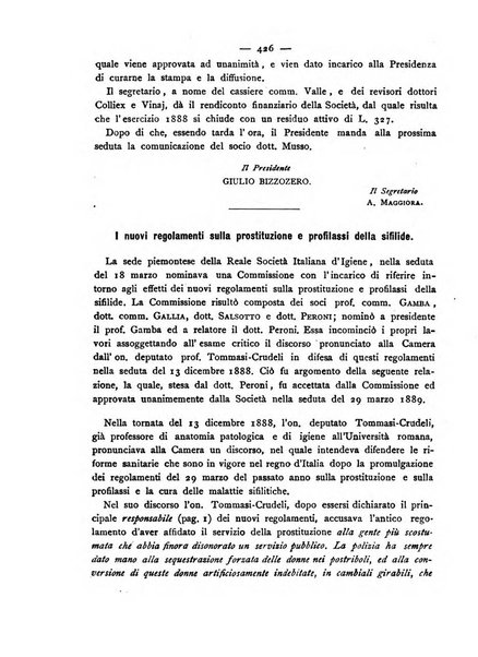 Giornale della Società italiana d'igiene