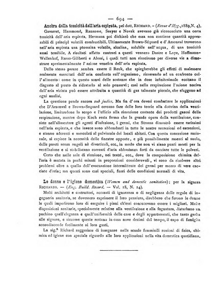 Giornale della Società italiana d'igiene