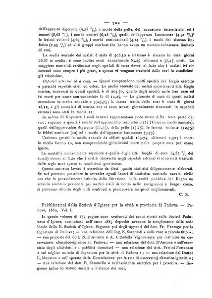 Giornale della Società italiana d'igiene