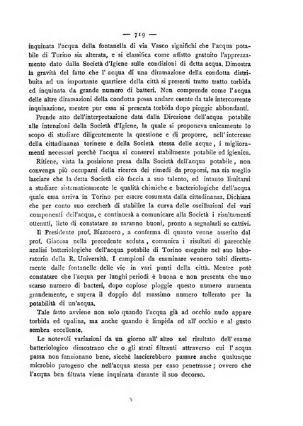 Giornale della Società italiana d'igiene