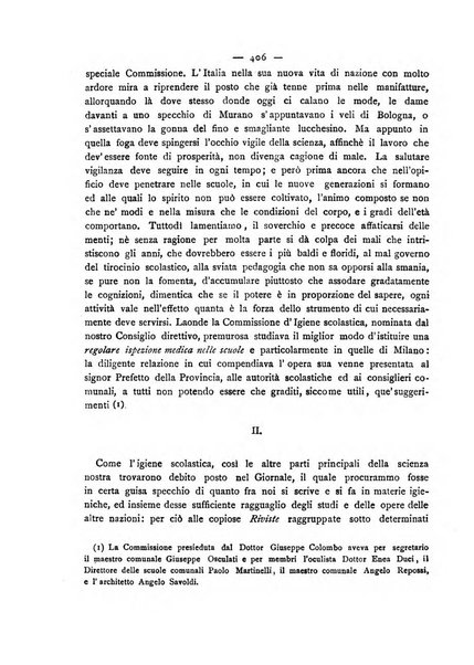 Giornale della Società italiana d'igiene