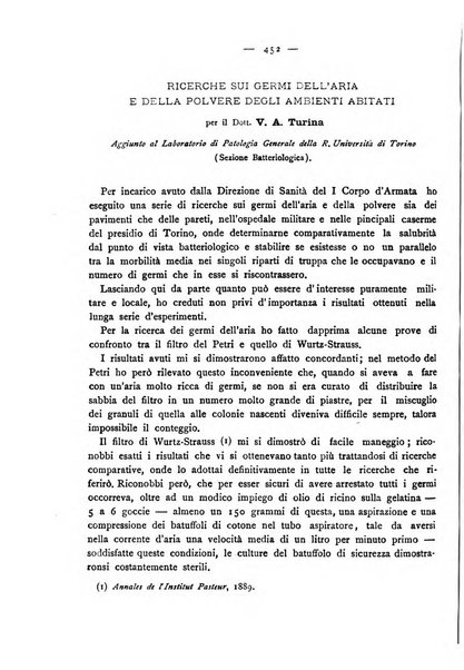 Giornale della Società italiana d'igiene