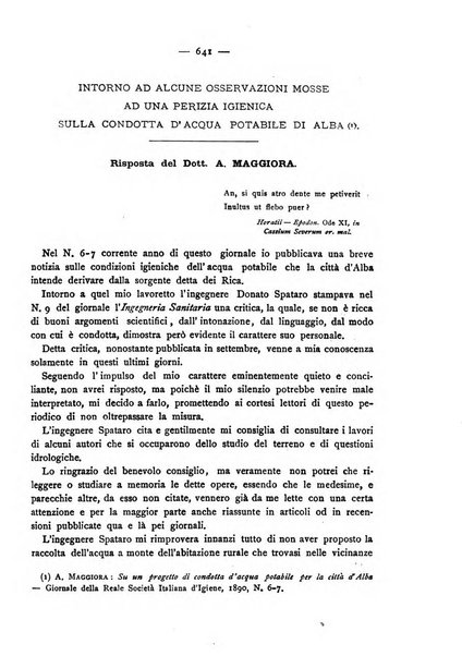 Giornale della Società italiana d'igiene