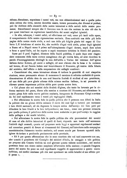 Giornale della Società italiana d'igiene