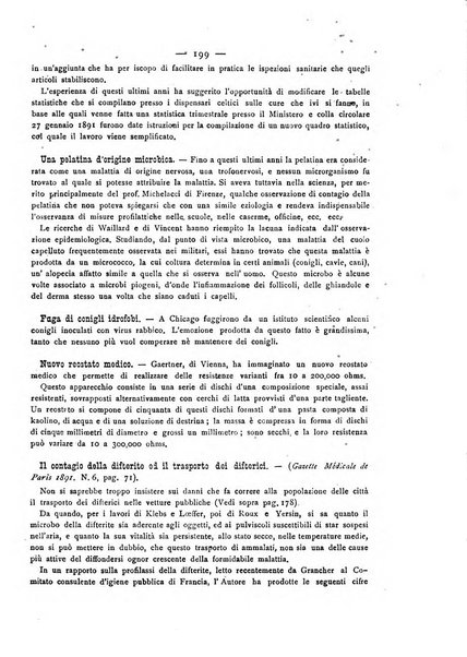 Giornale della Società italiana d'igiene