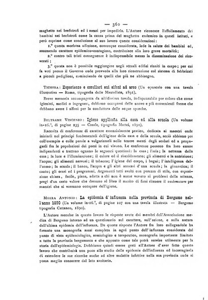 Giornale della Società italiana d'igiene