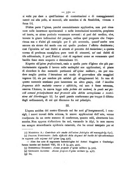 Giornale della Società italiana d'igiene