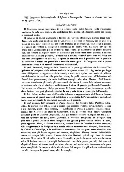 Giornale della Società italiana d'igiene