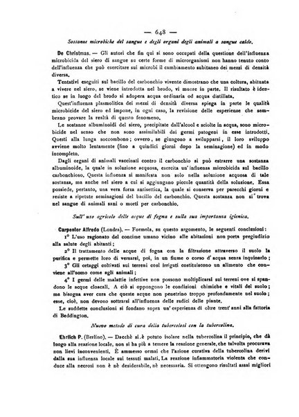 Giornale della Società italiana d'igiene