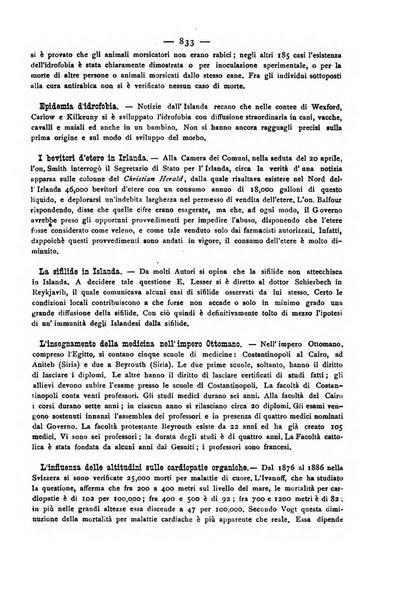 Giornale della Società italiana d'igiene