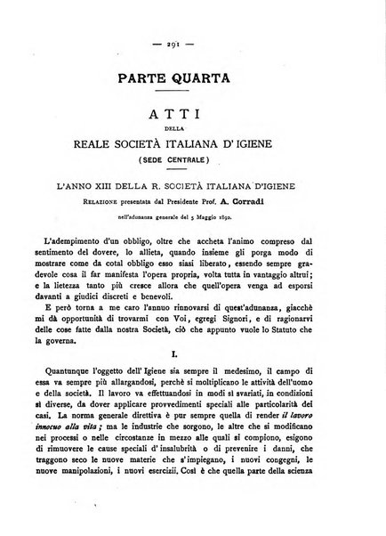 Giornale della Società italiana d'igiene